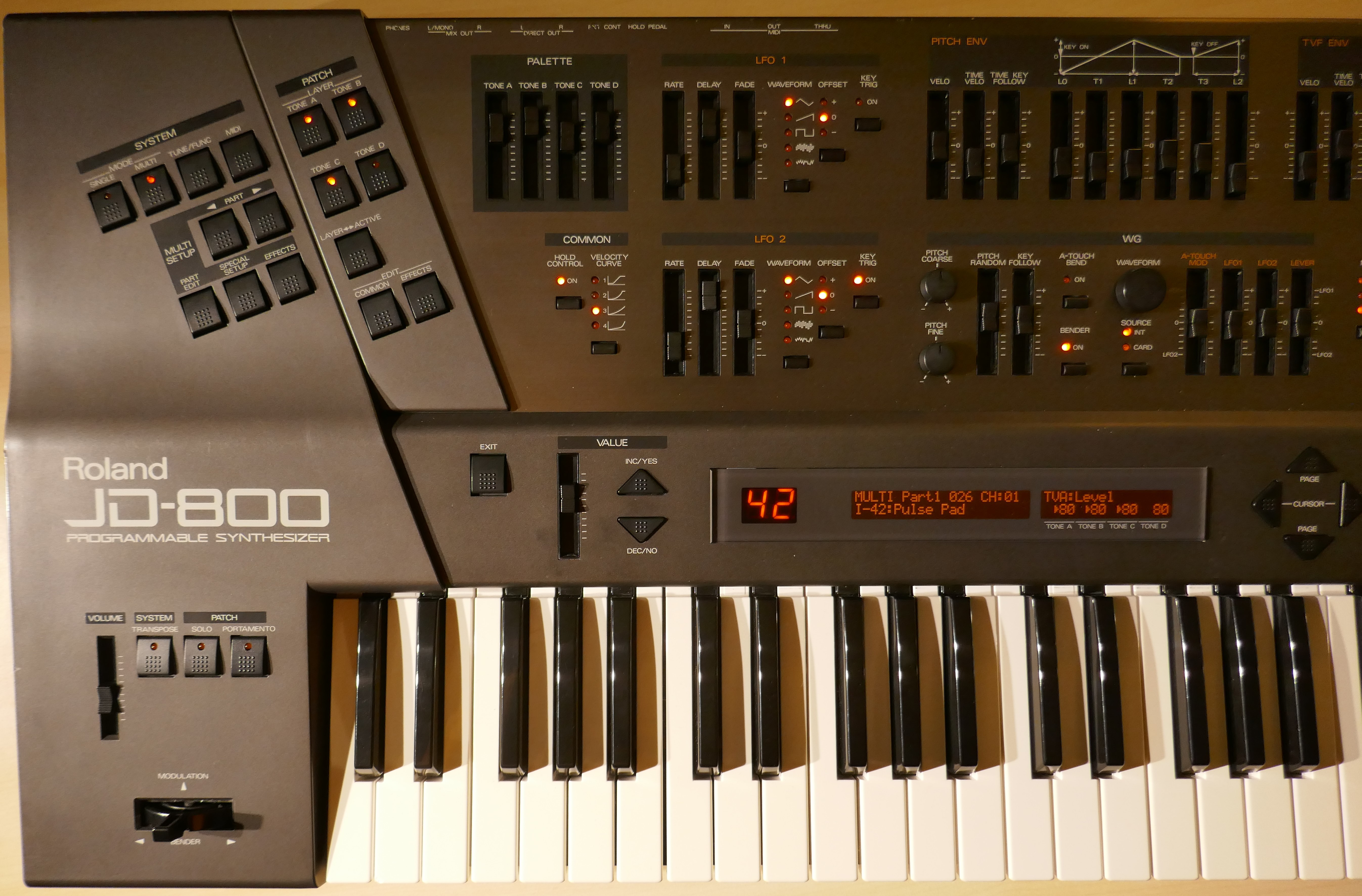 Roland JD-800 OLED Display – Super Synth Projects
