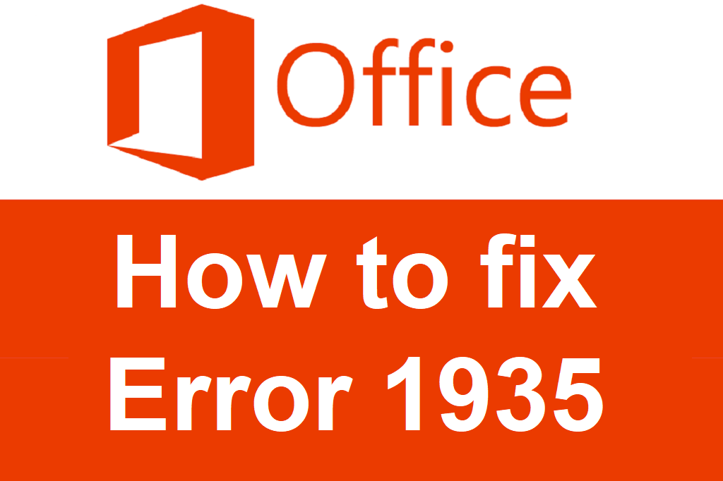Office 2013 install fails with error 1935 on Windows 10 1803