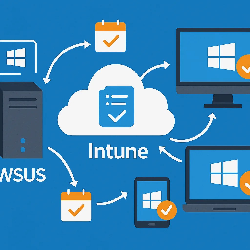 Deploy Windows Updates with WSUS and Intune