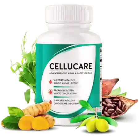 CelluCare Blood Sugar Support Supplement Official Bottle