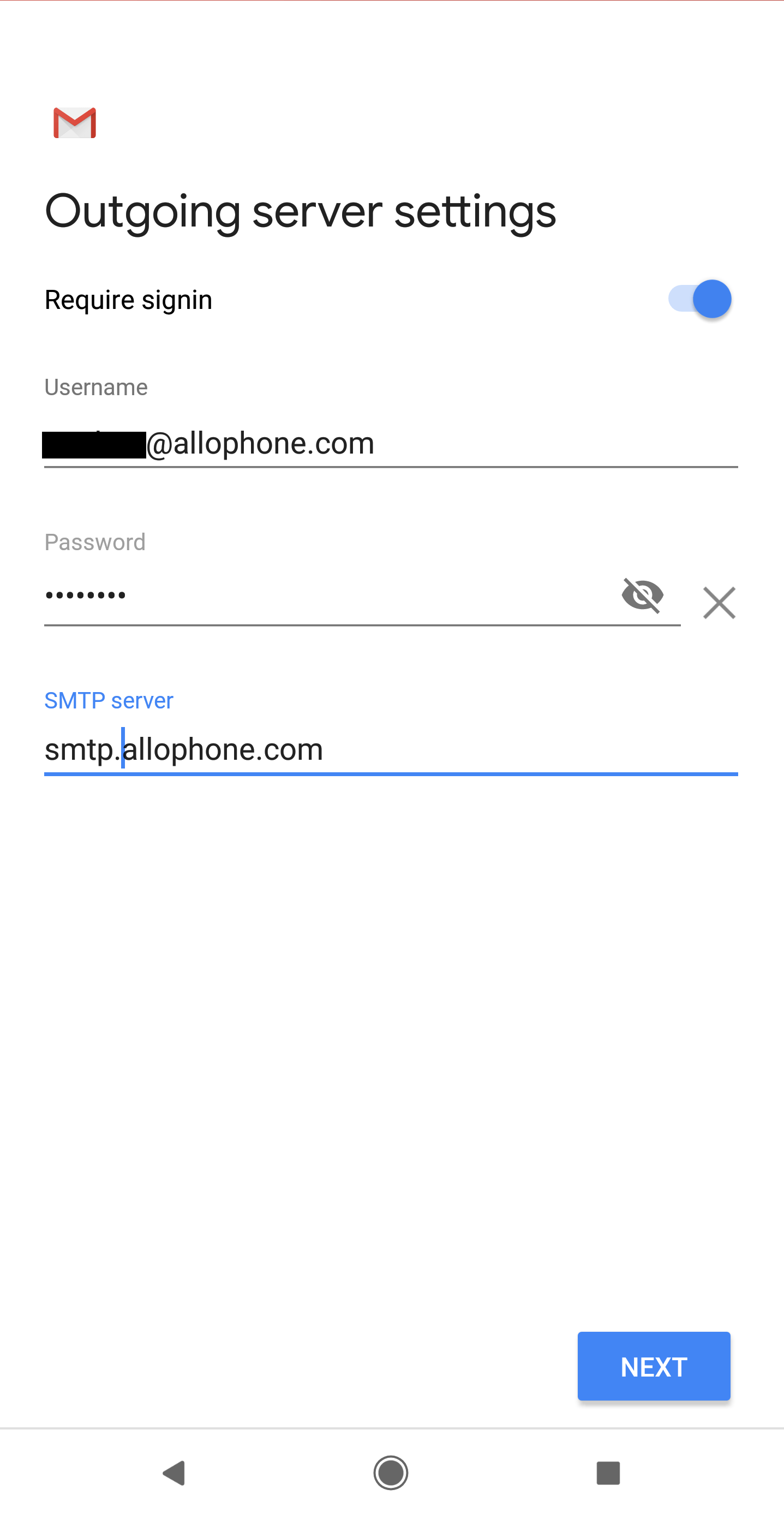 ٢ ذو الحجة ١٤٣٩ هـ. Android Mail Setup Instructions Allo Support