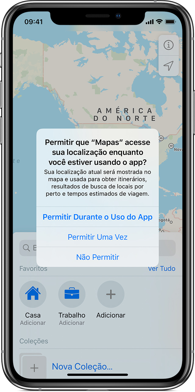 Sobre A Privacidade E Os Servicos De Localizacao No Ios E Ipados Suporte Da Apple Br