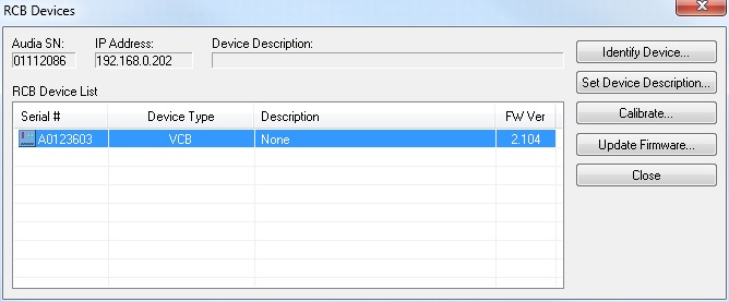 Voltage Control Box Biamp Cornerstone - Light Arts - Gorgeous Retina Collection