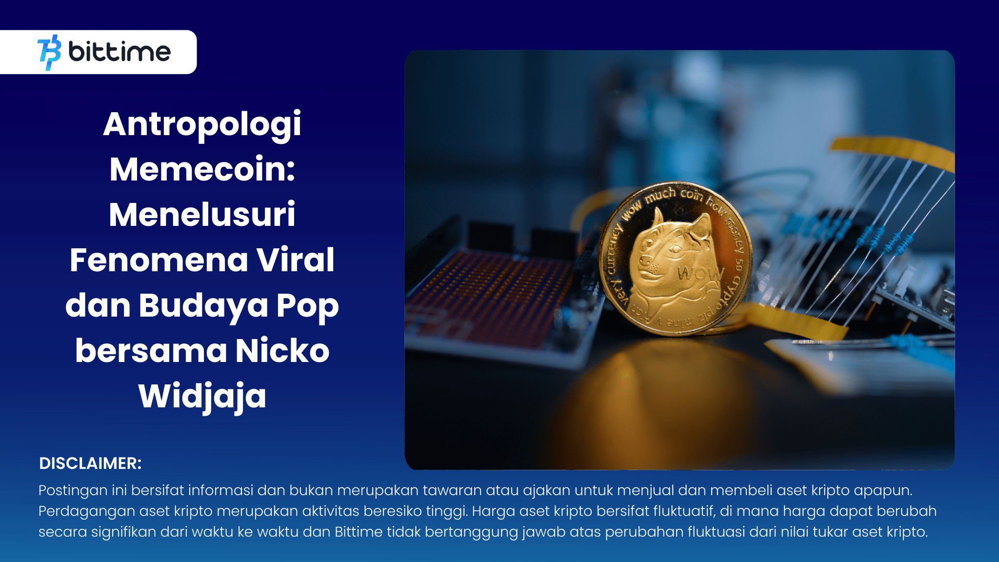 Memecoin anthropology: exploring viral phenomena and pop culture with nicko widjaja
