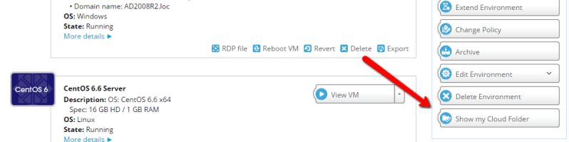 Cloud Folders Cloudshare Support - Creative Sunset Pattern - Retina