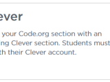 Setting Up Sections With Clever Sync Code Org