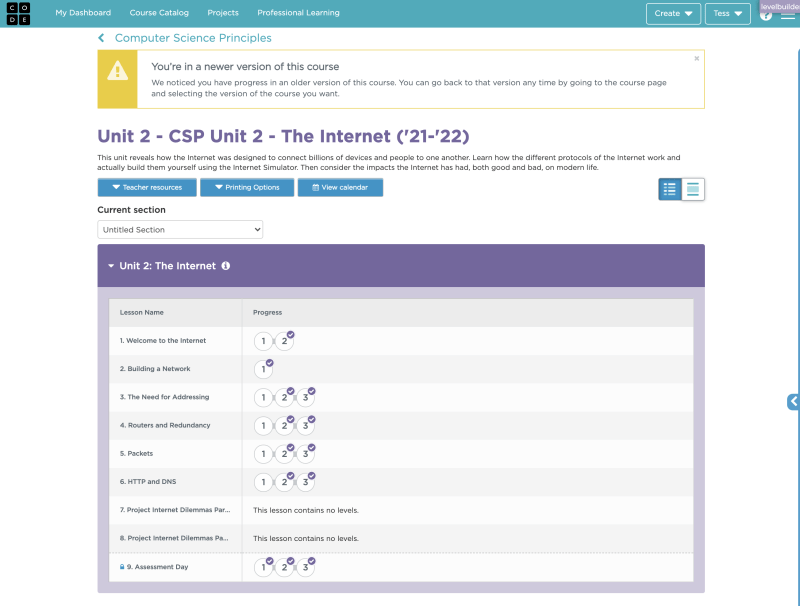 Navigating The New Curriculum Overview Page Code Org - 4K Light Pictures for Desktop