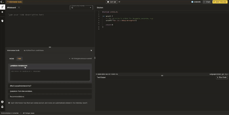 New Feature Interview Templates Codility - Dark Pattern Collection - HD Quality