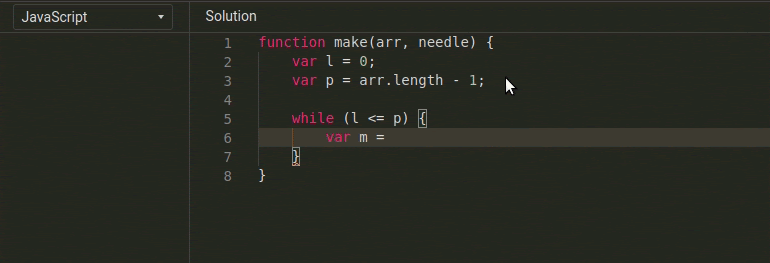 Candidate Interface Codility - Premium Dark Design Gallery - HD