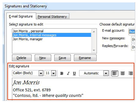 Include an Electronic Business Card in your e-mail signature (2) Include an Electronic Business Card in your e-mail signature (2)