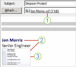Create and share contacts as Electronic Business Cards (13) Create and share contacts as Electronic Business Cards (13)