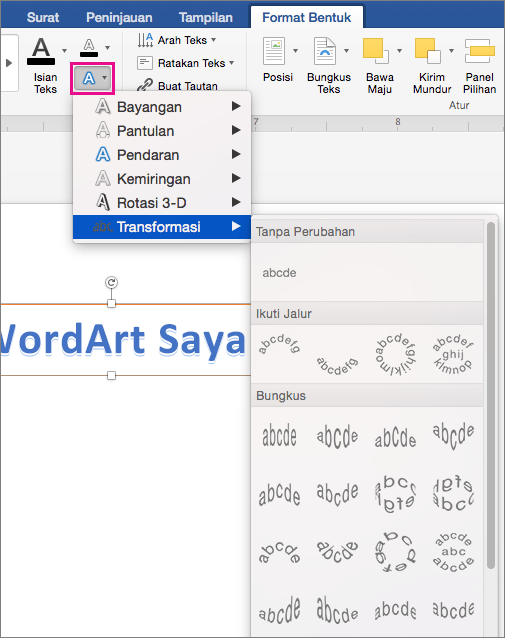 Ms word dapat membantu kita . Melengkungkan Teks Di Sekitar Lingkaran Atau Bentuk Lain