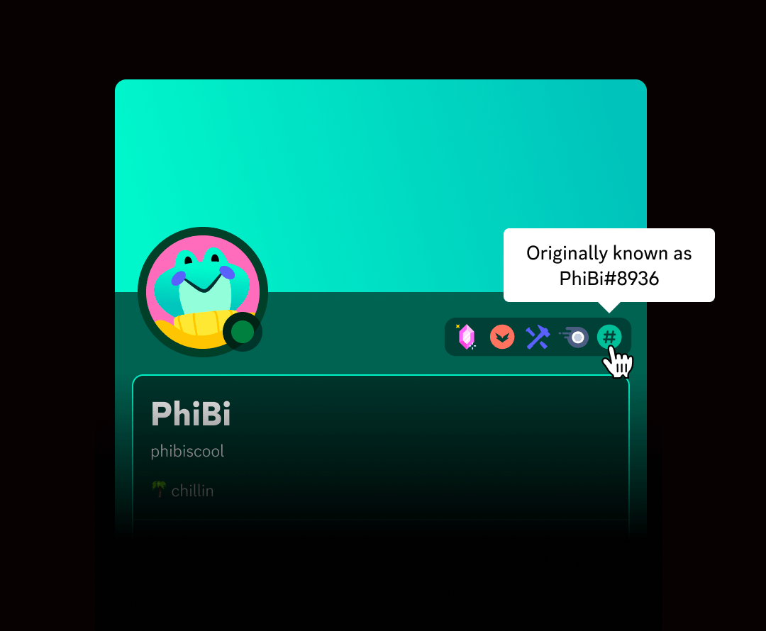 New usernames & display names