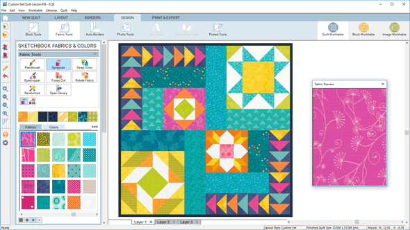Let S Get Started Basic Quilt Design Articles Electric Quilt Support - Best Nature Designs in Desktop