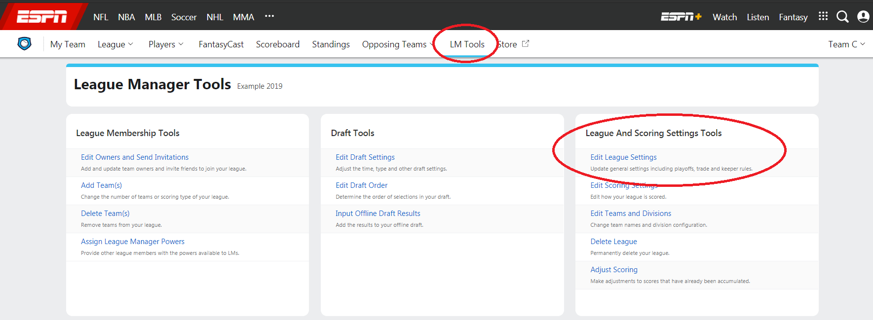 Some of the rules are different and th. Change Waiver Type And Acquisition Settings Espn Fan Support