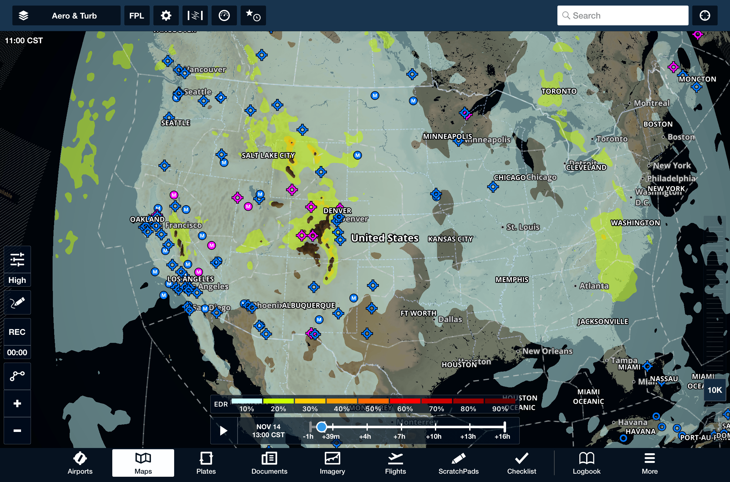 How Do The Turbulence US And Turbulence Global Map Layers Differ In