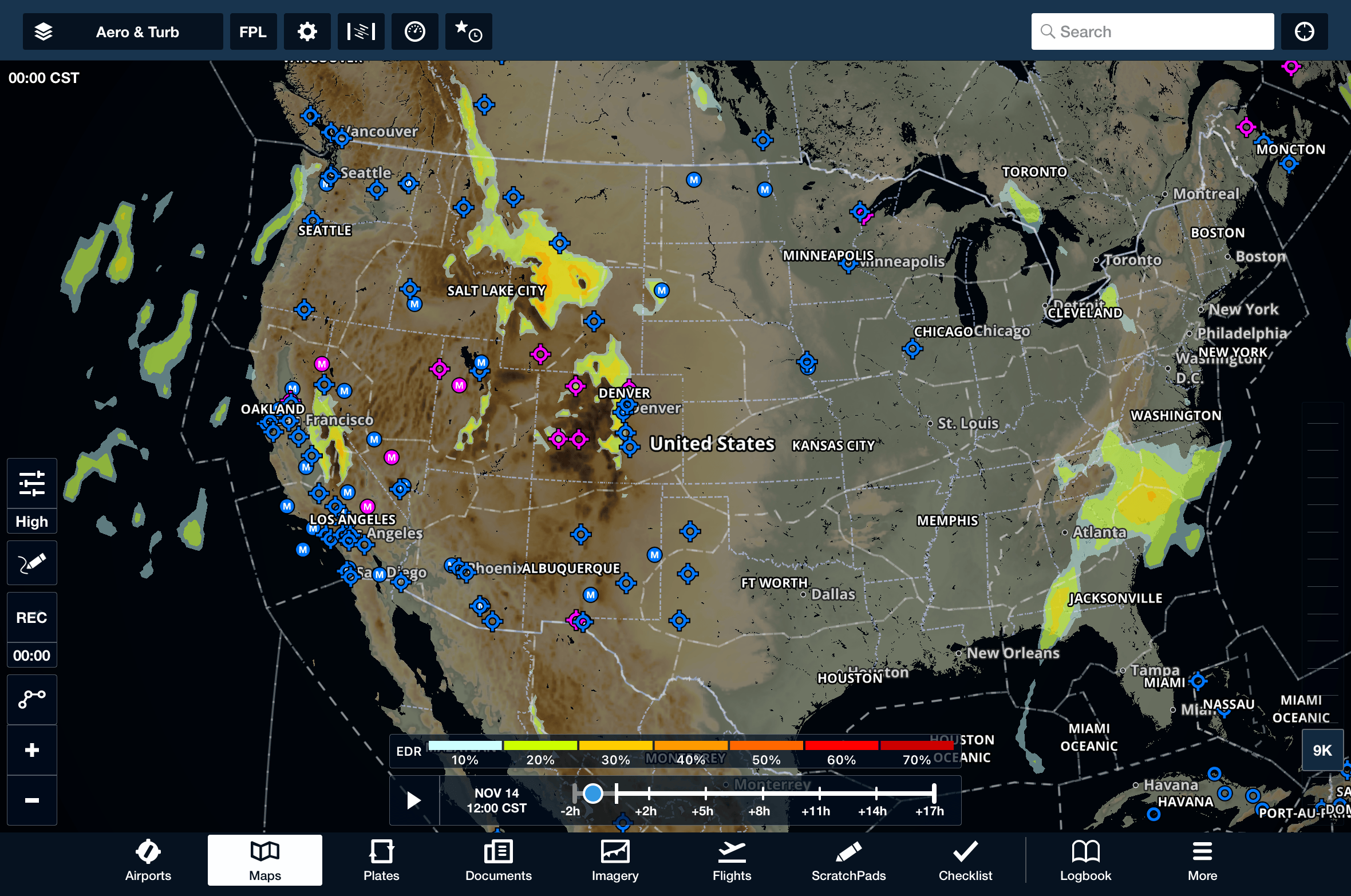 How Do The Turbulence US And Turbulence Global Map Layers Differ In