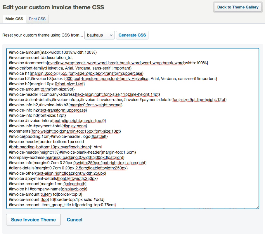 Invoice Templates Creating A Custom Invoice Theme With Css Freeagent