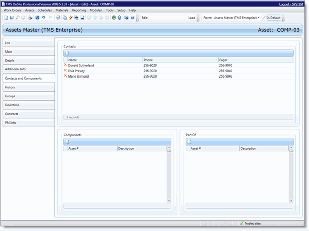 Work Order Tms Enterprise Assets Tab - Premium Vintage Design Gallery - Ultra HD