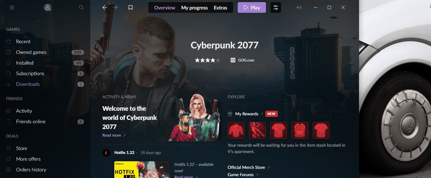 Minor Spoilers Cyberpunk 2077 Achievement List From Gog Galaxy 2 0 Cyberpunkgame If you met the requirements but an achievement didnt trigger follow the instructions below. Minor Spoilers Cyberpunk 2077 Achievement List From Gog Galaxy 2 0 Cyberpunkgame He said Heres a warning.