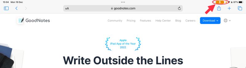 Continuous Audio Recording Goodnotes Support - Premium Sunset Image Gallery - Mobile