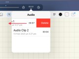 How Do I Delete An Audio Recording Goodnotes Support