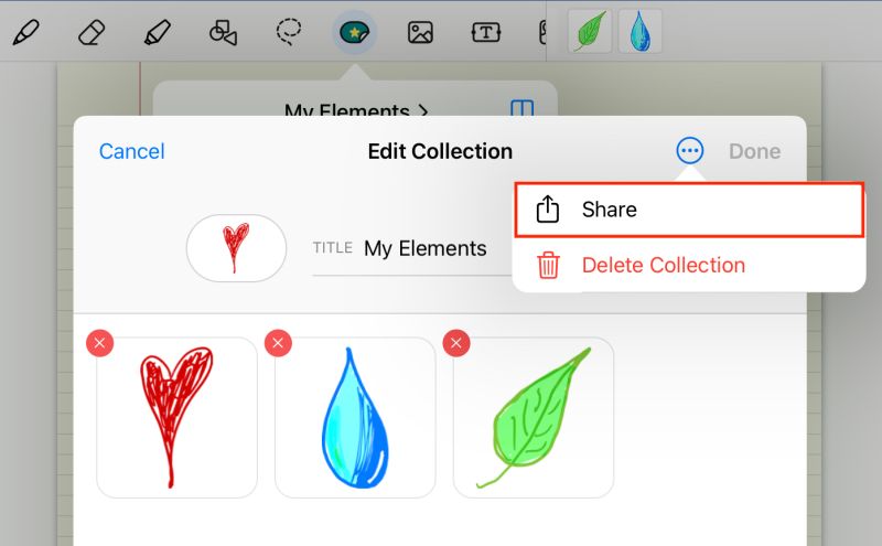 Goodnotes Update Elements Tool - Premium Geometric Pattern Gallery - Mobile