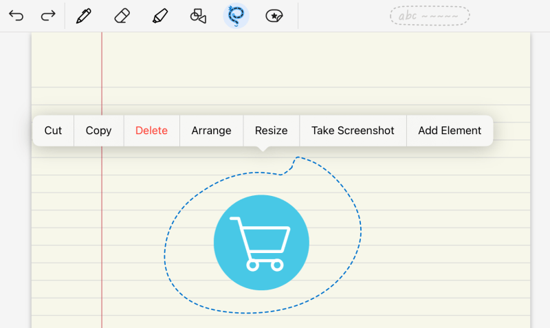 Select Content For Copying Moving Etc Goodnotes Support - Premium Space Art Gallery - 4K