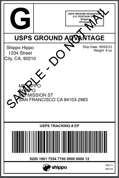 Usps print label printing usps shipping labels: your shipping label