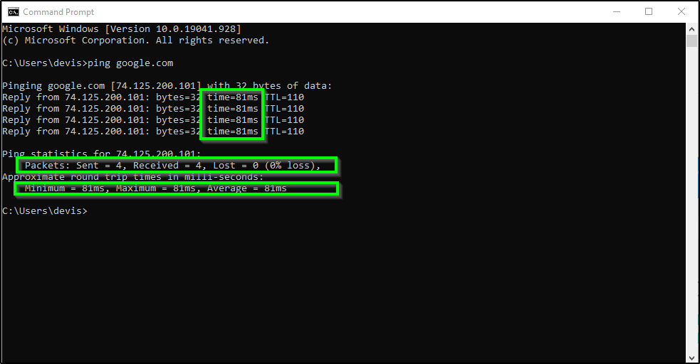 How To Do Ping Test On Windows Devices IPVanish 4 