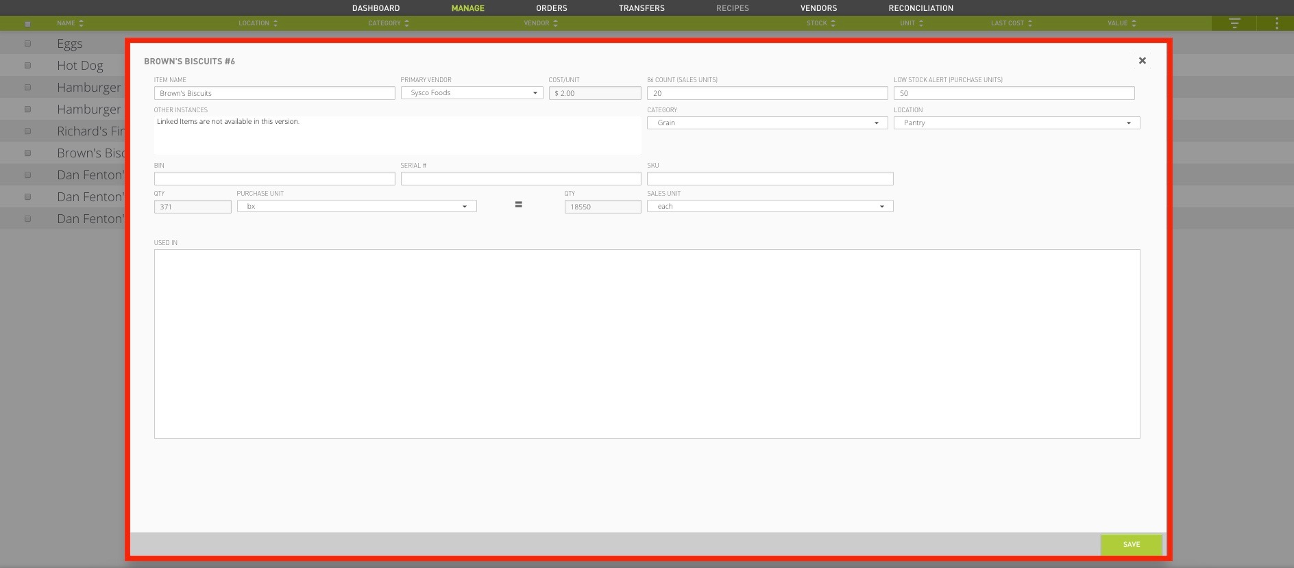 Inventory Manage Tab - Premium Gradient Picture Gallery - Retina