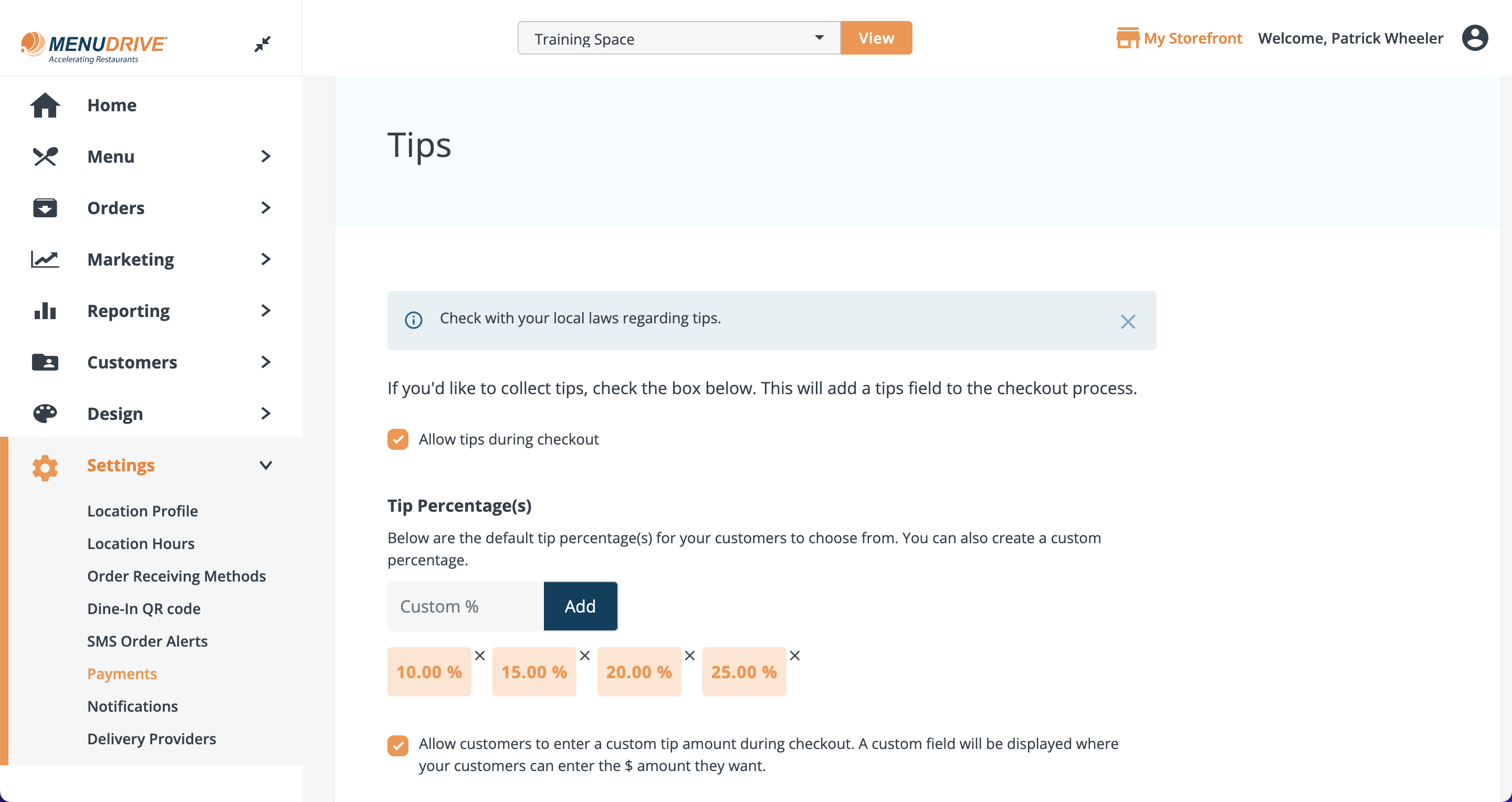 Menu Drive Payments Tips - City Art Collection - High Resolution Quality