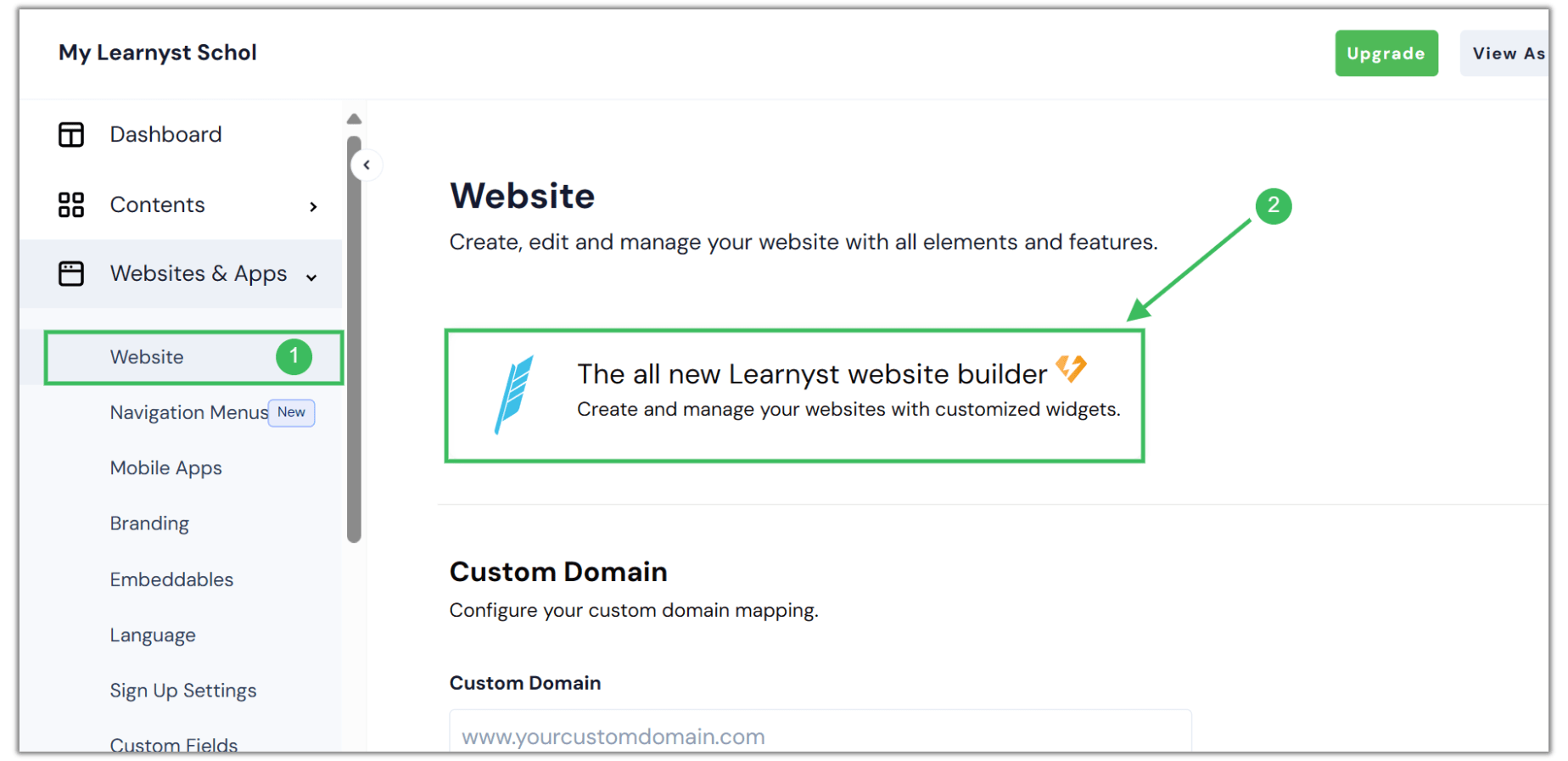 New Website Builder Overview - Premium Vintage Art Gallery - High Resolution