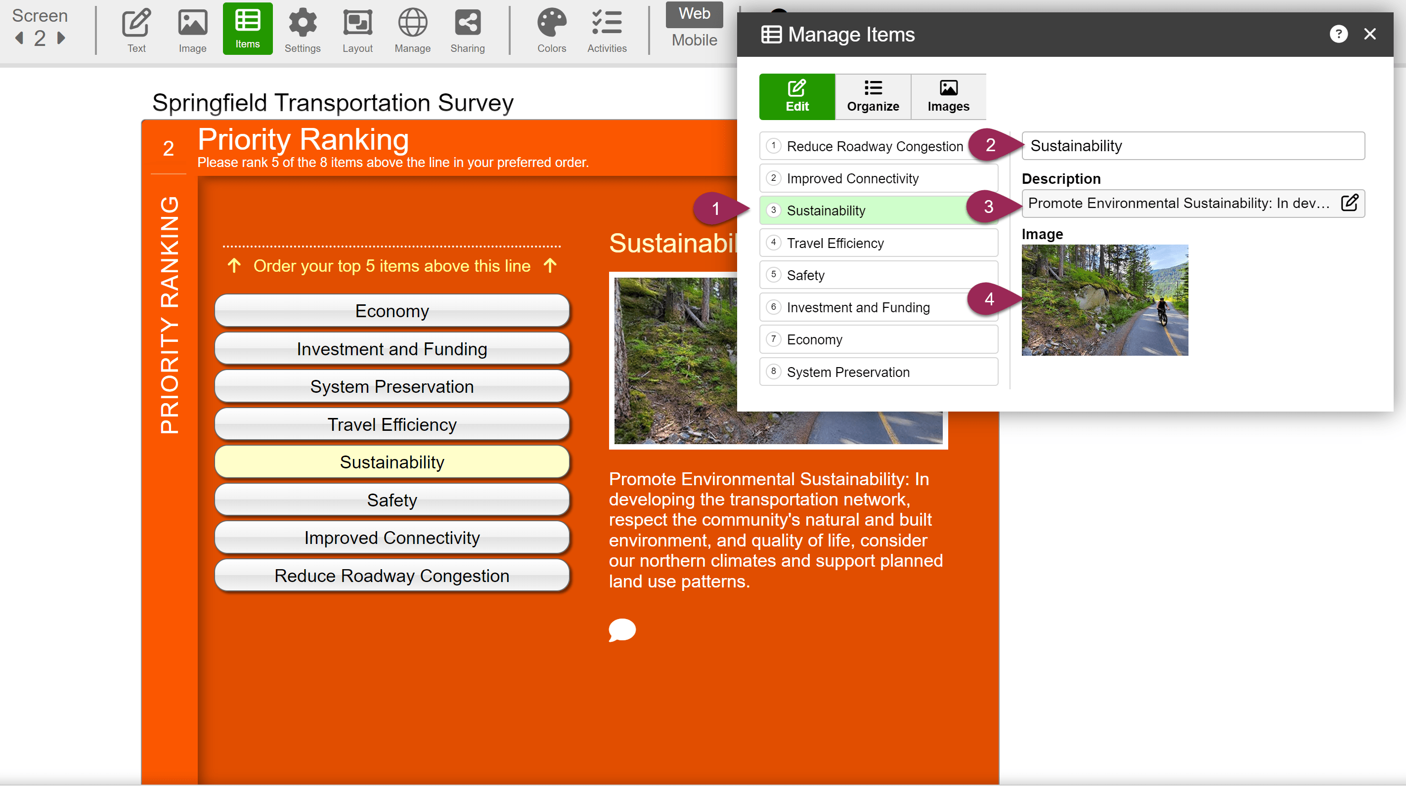 Priority Ranking Screen Guide - 8K Sunset Photos for Desktop