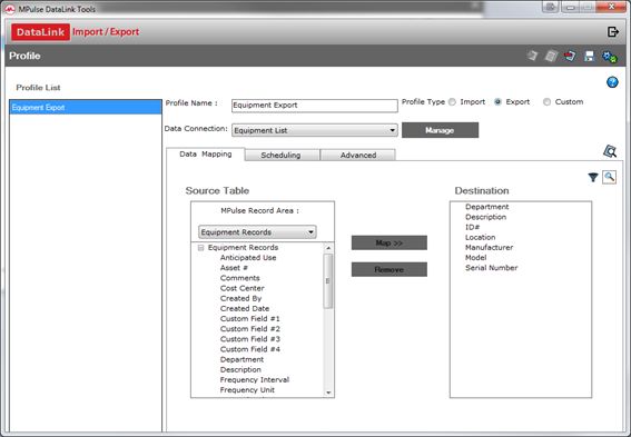 Datalink Import Export How To Do A Basic Export Description - Landscape Arts - Gorgeous Retina Collection