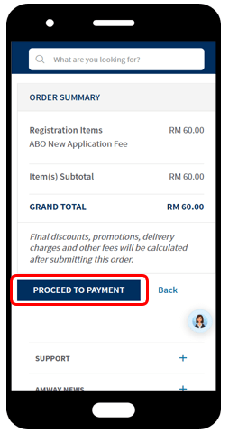 How to register as abo