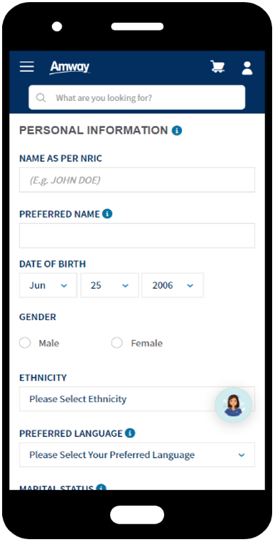 How to register as abo