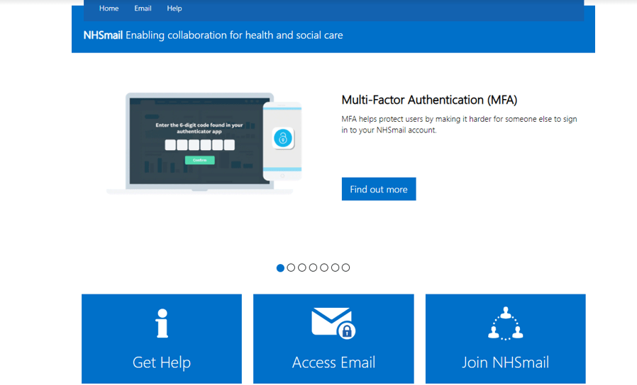 Nhsmail & nhs care identity (smartcard) sign in