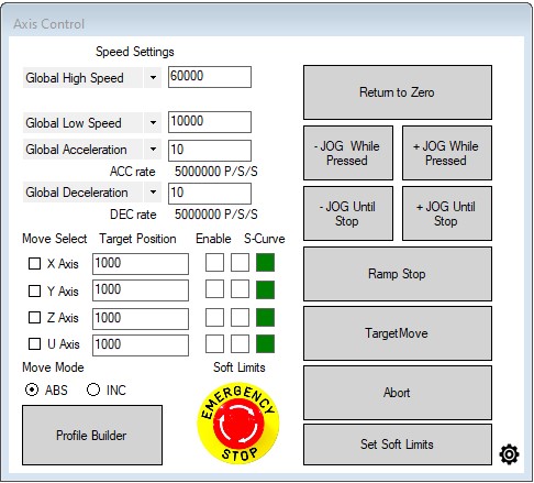 Advanced Axis Control Screen - Space Wallpapers - Modern HD Collection