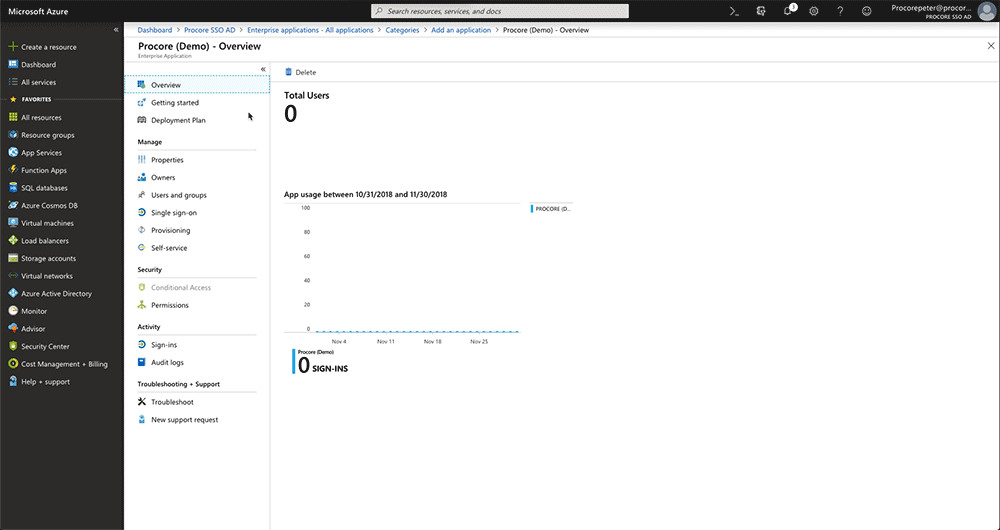 Configure SP-Initiated SSO for Procore in Azure AD (2) Configure SP-Initiated SSO for Procore in Azure AD (2)