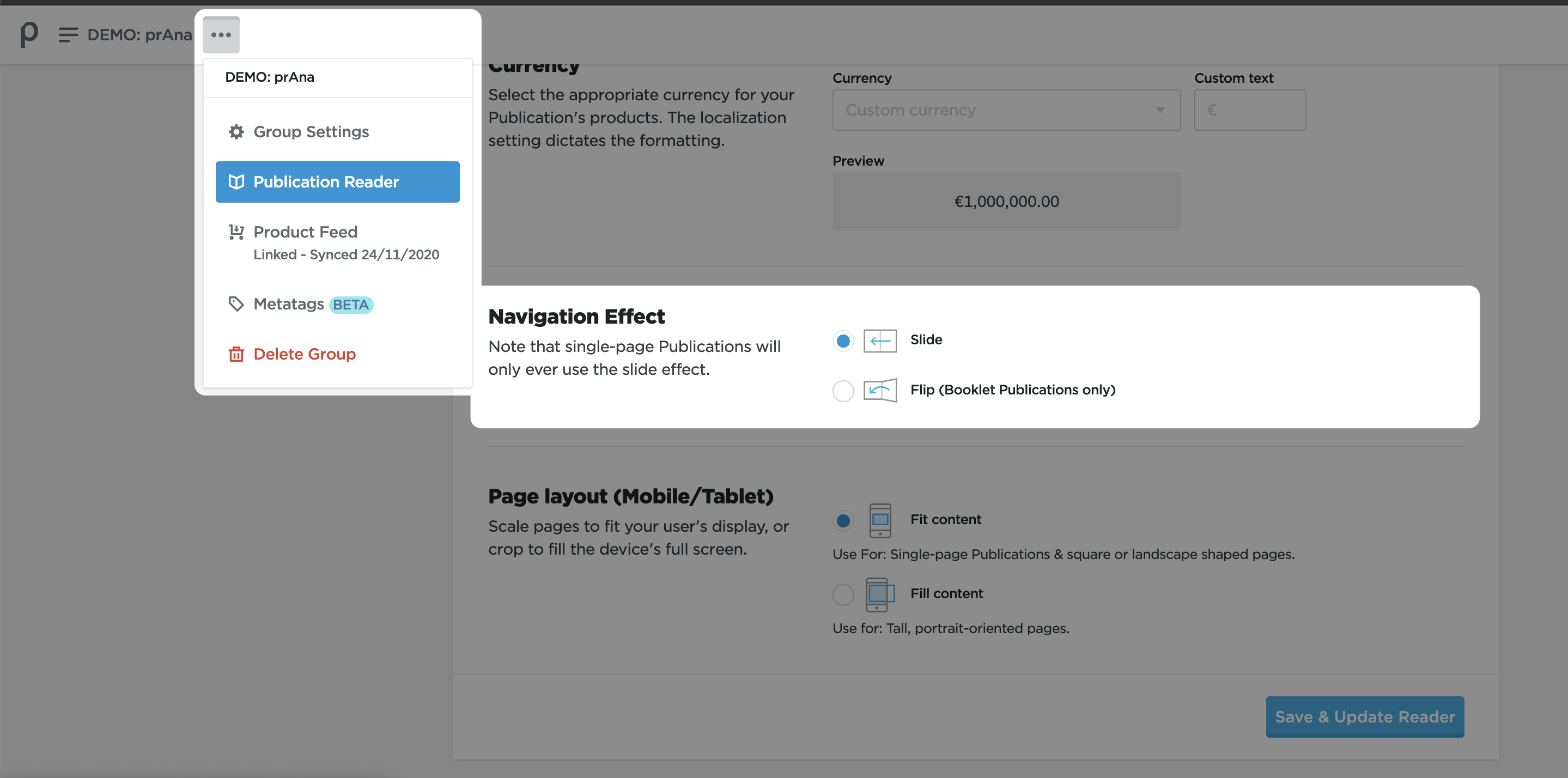 Page Flipping Animation - Elegant Geometric Picture - Full HD