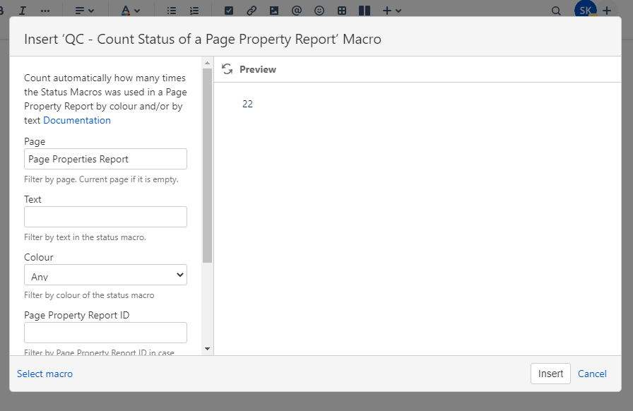 Documentation for QC Status QC Analytics Support