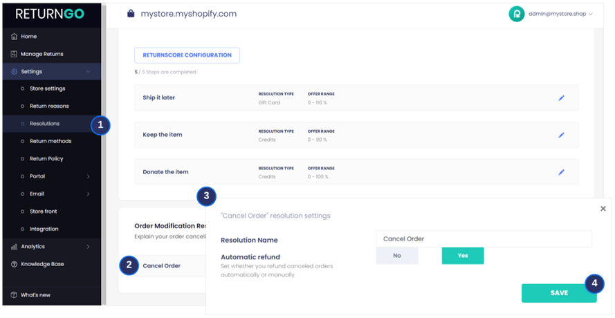 Configure Cancel Order Option - Download Elegant Sunset Art | Ultra HD
