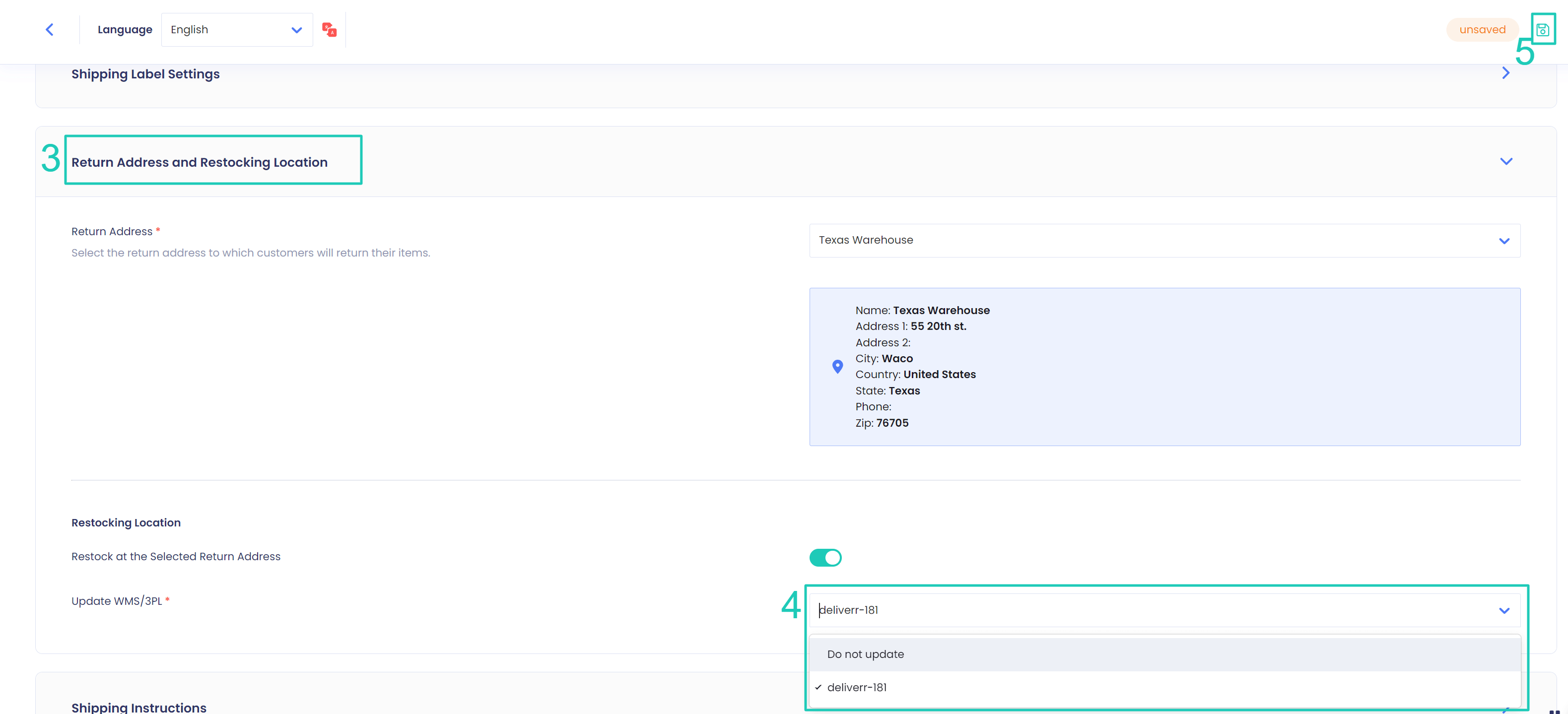 Configuring 3pl Wms Per Return Method - Stunning Minimal Art - Desktop