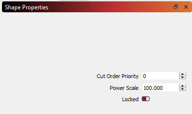 Using The Shape Properties Window In Lightburn - Premium Mountain Picture Gallery - Mobile