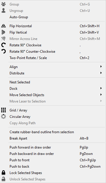 Tools Menu Overview In Lightburn - Download Amazing Space Image | Ultra HD