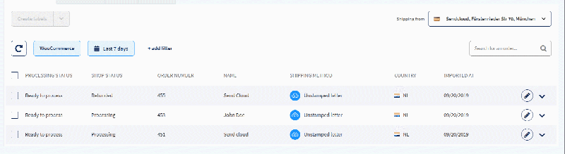 Process Your Orders Sendcloud Help Centre - Minimal Background Collection - Full HD Quality