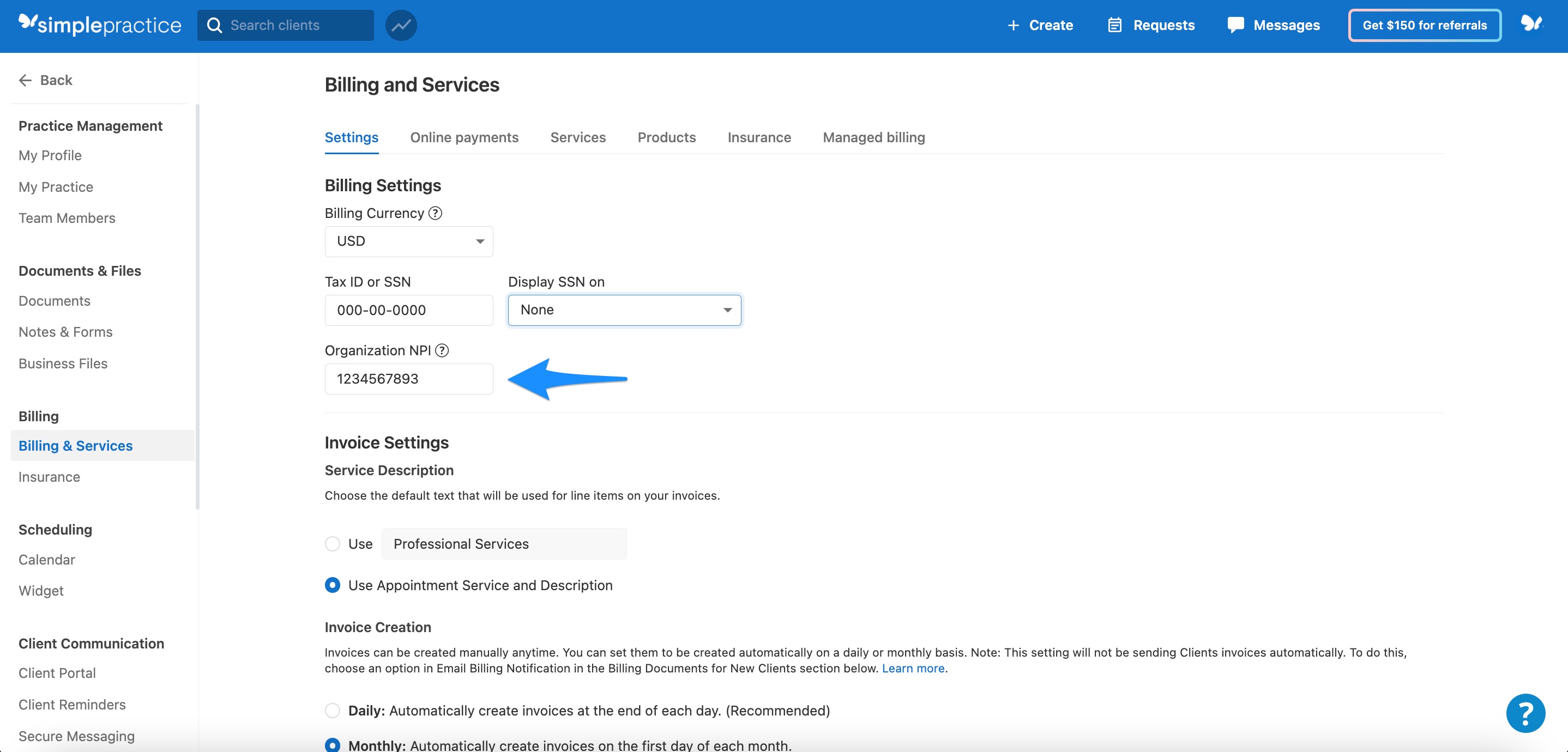 Getting started with insurance billing
