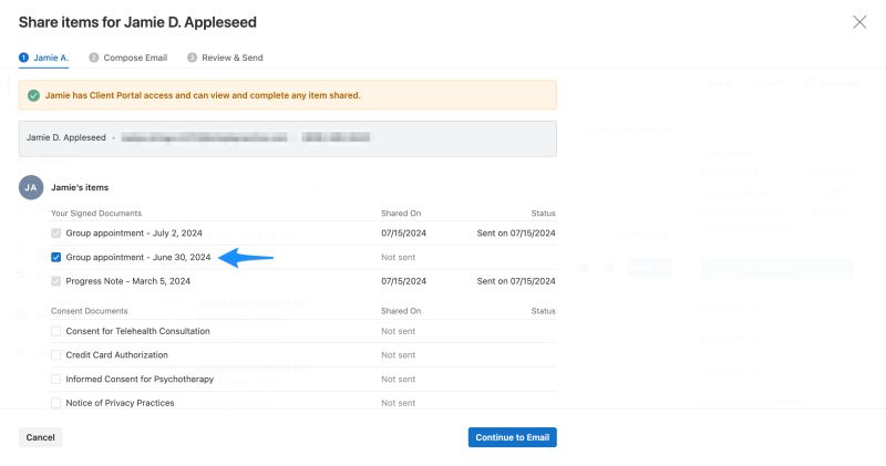 Using Progress Notes For Group Appointments Simplepractice Support - Premium Ocean Picture Gallery - HD