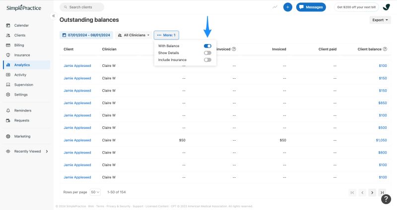 Understanding Your Billing Reports Simplepractice Support - Premium HD Minimal Wallpapers | Free Download